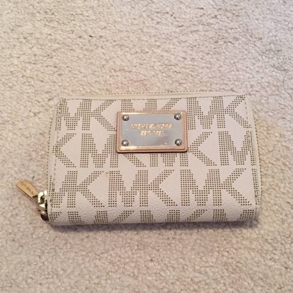 small MK wristlet